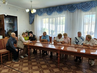 В Борском прошло мероприятие ко Дню Белой трости