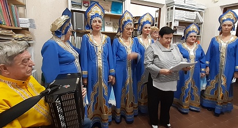 Cостоялась литературно-музыкальная гостиная «Зимняя рапсодия»