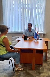 Состоялся приём граждан, который вёл депутат седьмого созыва Лаптев Максим Витальевич