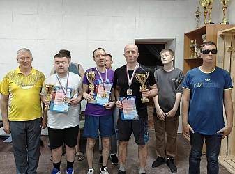 Состоялись спортивные состязания на Кубок Самарской области по спорту слепых в дисциплине «Настольный теннис»