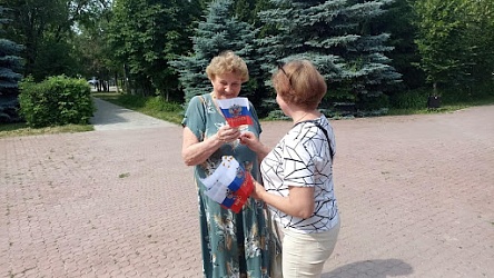 Прошла акция  «Вспомним стихи о России!»