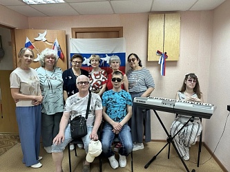 В Сызранской МО ВОС отметили День России праздничным концертом