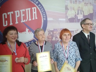 Ветеран ВОС Прасковья Козина стала золотым призёром муниципального турнира по шашкам