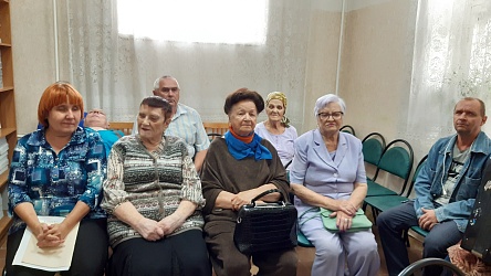 В г. Чапаевске состоялся литературный час «Мы любовью к Родине сильны»