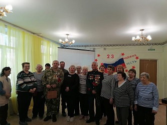 Праздничное мероприятие в Чапаевском отделении ГКУ СО "КЦСОН Юго-Западного округа