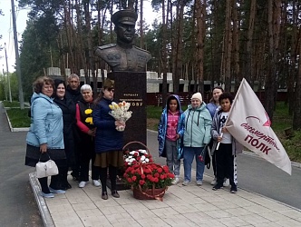 Члены Сызранской МО ВОС приняли участие в мероприятии, посвященном дню Победы