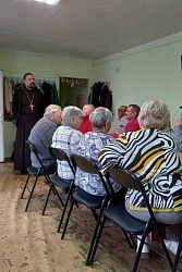 Встреча членов МО с настоятелем и председателем приходского совета Храма в честь Святого Праведного Иоанна Кронштадтского