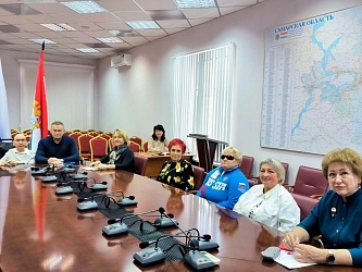 Cостоялась видеоконференция с губернатором Самарской области Дмитрием Игоревичем Азаровым в рамках Международного дня людей с инвалидностью