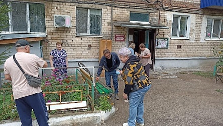 В Похвистневской МО ВОС  ежегодно в конце  августа проводится субботник  для поддержки чистоты и порядка