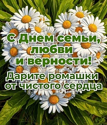 Отрадный отметил День семьи, любви и верности