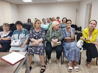 В Самарской городской организации прошёл семинар для групоргов и актива организации