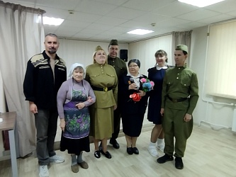 Премьера спектакля «Свет Победы нашей будет вечным» прошла в Самарской городской организации ВОС